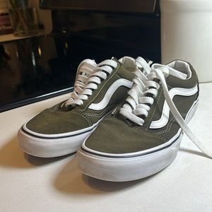 Olive Green Vans